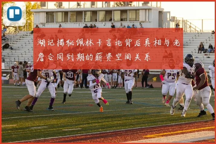 湖记揭秘佩林卡言论背后真相与老詹合同到期的薪资空间关系
